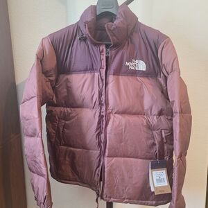 The North Face Purple Puffer Jacket